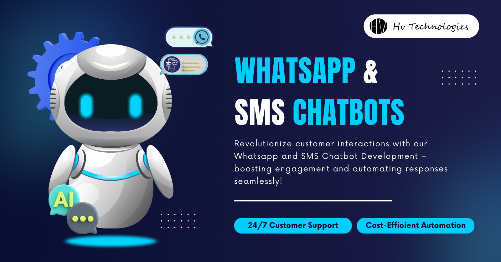 Whatsapp & SMS Chatbots Image 1